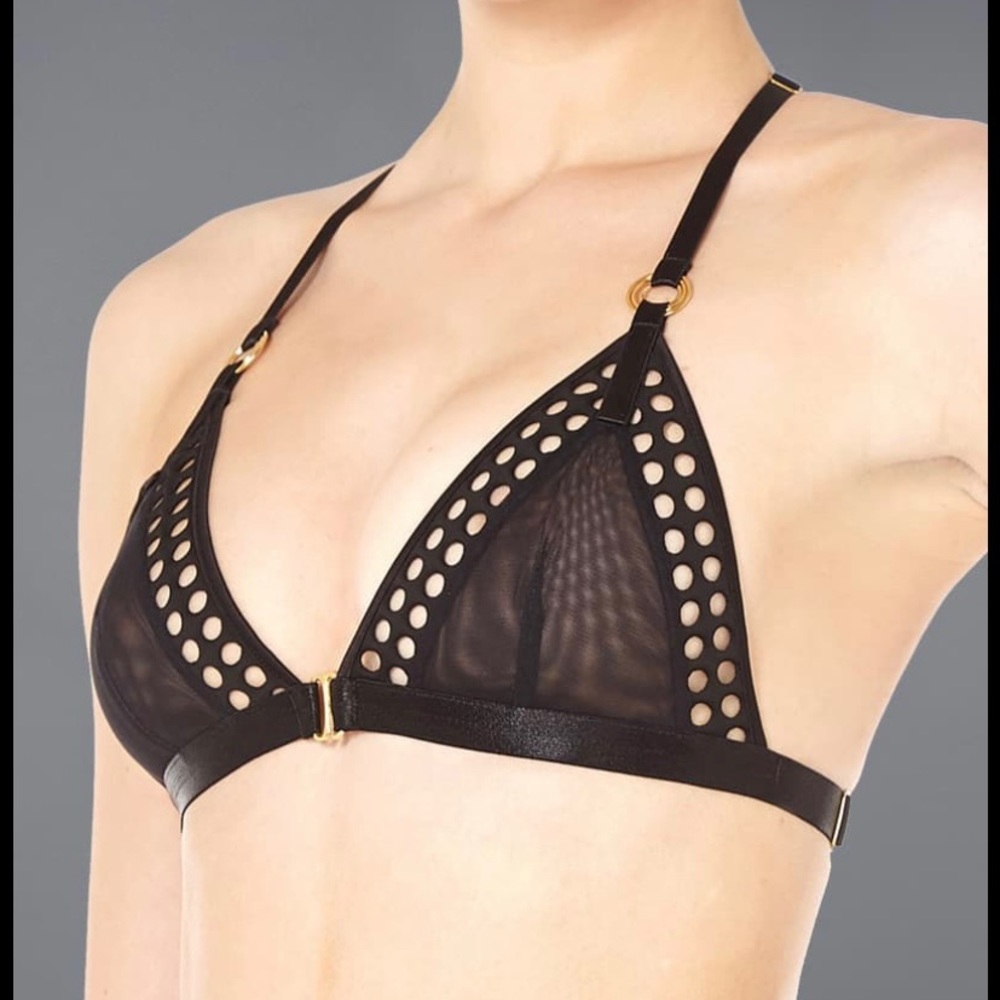 Bordelle Orbit Ouvert Brief and triangle top